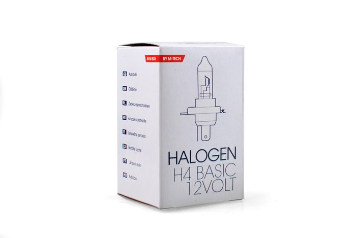 M-Tech H4 P43T 12V 100/90W Lámpara Halógena MTECZ78