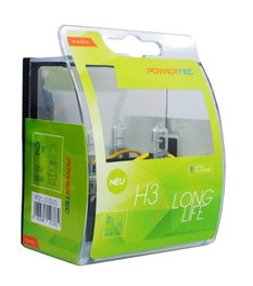 M-Tech H3 Long Life Duo 12V 55W MTECPTZLL3-DUO Lámpara Durabilidad x4 Vidrio Cuarzo UV