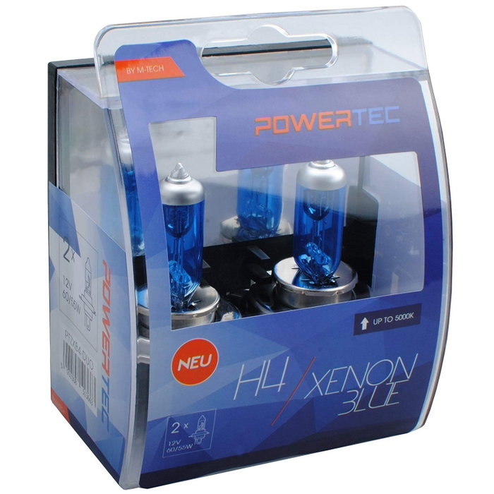 M-Tech POWERTEC XENON BLUE H4 12V DUO M-Tech POWERTEC XENON BLUE H4 12V DUO