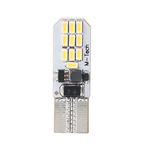 M-Tech Blíster 2x LED L801W - W5W CANBUS 20xSMD3014 Blanco Frío