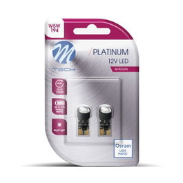 M-Tech L803W W5W 1xHP Blanco Frío Canbus LED Blister 2X