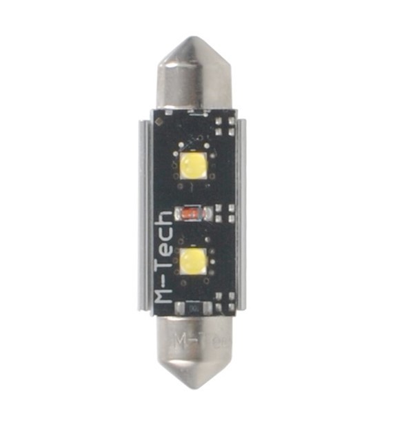 M-Tech BLISTER 2X LED L813W - C5W 36MM 2XHP BLANCO