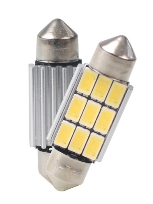 M-Tech Blister 2X LED L815W C5W 36mm 9xSMD5630 Blanco Frío M-Tech Blister 2X LED L815W C5W 36mm 9xSMD5630 Blanco Frío