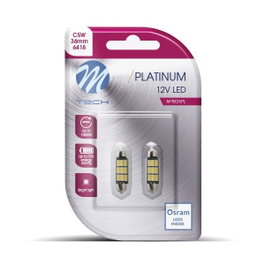 M-Tech L815 Ww - C5 W 36 mm 9XSmd5630 Blanco Cálido Bombilla Led