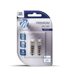 Bombilla para Automóvil M-Tech MT-LB315W 12 V LED T4W