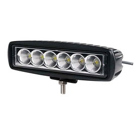 M-Tech Faro de Trabajo LED Slim 18W Flood MTECWLO18 - Lámpara Potente y Fiable para Vehículos 12V/24V