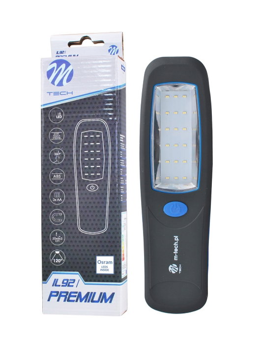 M-Tech Linterna de LED IL92 Premium 18 SMD 3xAA M-Tech Linterna de LED IL92 Premium 18 SMD 3xAA