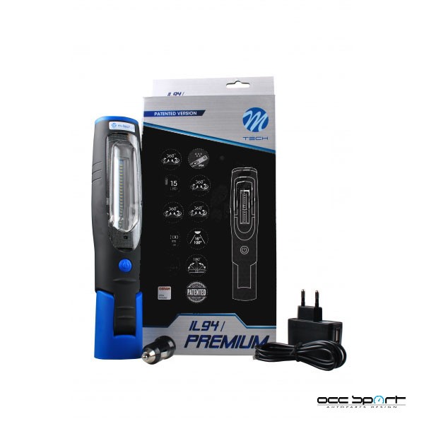 M-Tech IL94 PREMIUM LINTERNA DE LED 15 SMD+ 1 HP RECARGABLE M-Tech IL94 PREMIUM LINTERNA DE LED 15 SMD+ 1 HP RECARGABLE