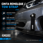 Occ Motorsport Cinta de Remolque Negra
