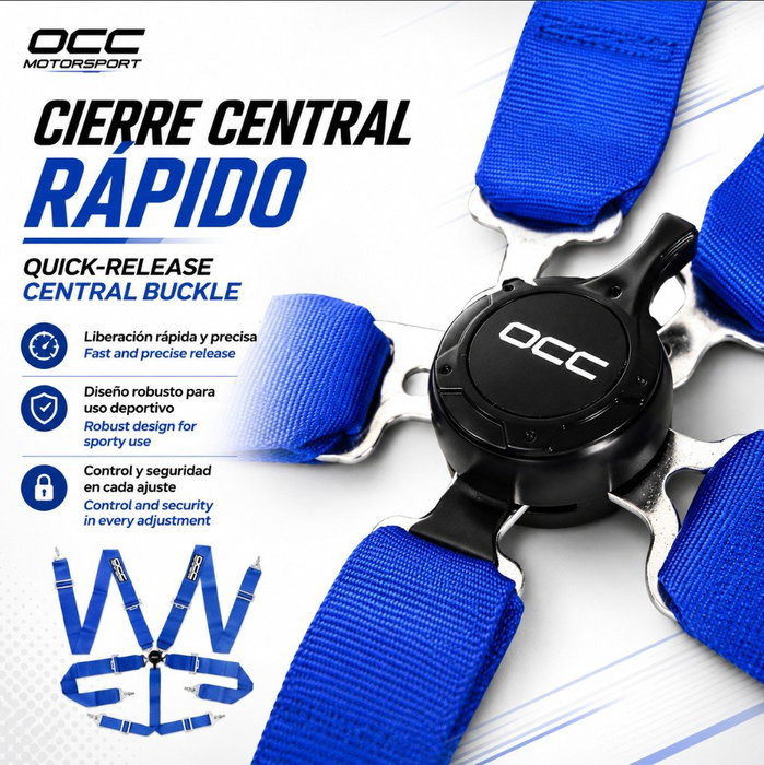 Occ Motorsport Cinta de Remolque Negra