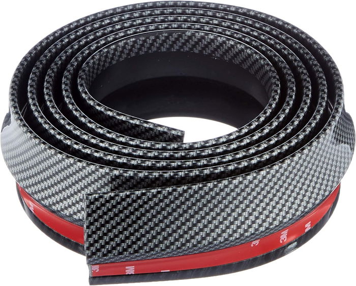 OCC Motorsport Añadido Paragolpes Universal Carbono OCCDEC001 Look Deportivo 250cm x 6cm