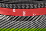 OCC Motorsport Añadido Paragolpes Universal Carbono OCCDEC001 Look Deportivo 250cm x 6cm