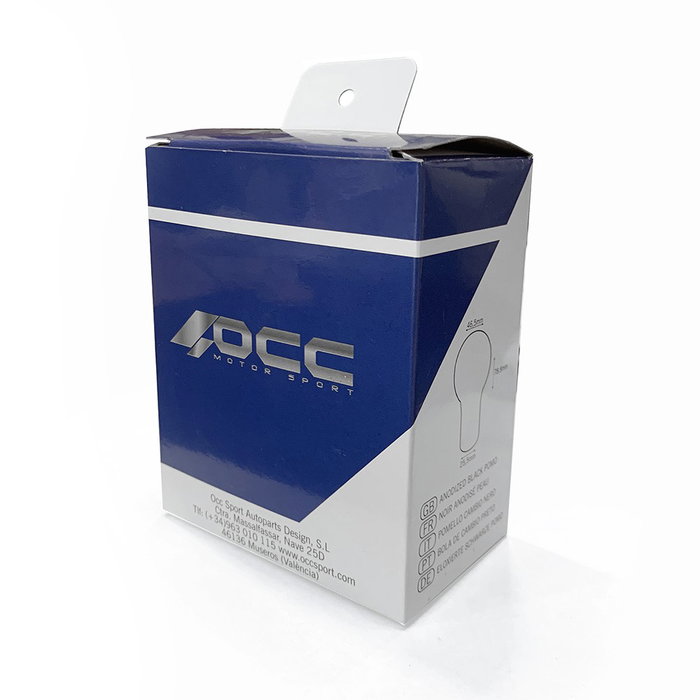 Occ Motorsport Pomo de Palanca de Cambios Negro Anodizado