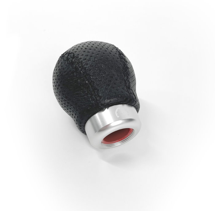 Occ Sport Pomo de Palanca de Cambios Piel Negro Redondo