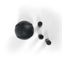 Occ Sport Pomo de Palanca de Cambios Piel Negro Redondo