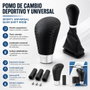 Occ Sport Pomo Palanca de Cambios Piel Negro