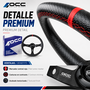 Occ Motorsport Volante Desplazado Mod. Track Vinilo Carbon Look Brazos Negros
