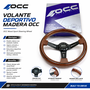 Occ Motorsport Volante Classic Madera Brazos Negros