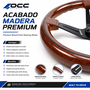 Occ Motorsport Volante Classic Madera Brazos Negros