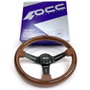 Occ Motorsport Volante Classic Madera Brazos Negros