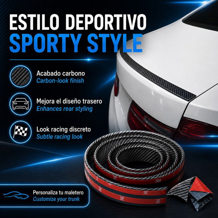 Occ Sport Adhesivo para Alerón Universal Carbono