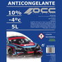 Occ Motorsport Anticongelante Verde 10% -4ºC 5 Litros