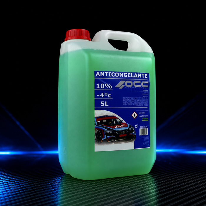 Occ Motorsport Anticongelante Verde 10% -4ºC 5 Litros Occ Motorsport Anticongelante Verde 10% -4ºC 5 Litros