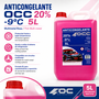 Occ Motorsport Anticongelante Refrigerante Rosa -9 grados C 20% 5 Litros OCC3537