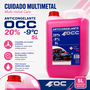 Occ Motorsport Anticongelante Refrigerante Rosa -9 grados C 20% 5 Litros OCC3537