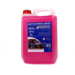 Occ Motorsport Anticongelante Refrigerante Rosa -9 grados C 20% 5 Litros OCC3537