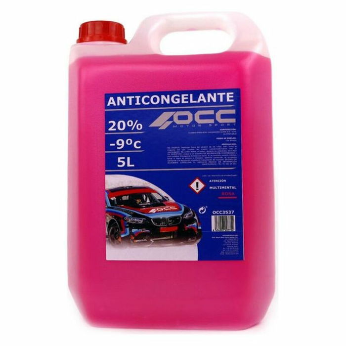 Anticongelante OCC Motorsport 20% Rosa (5 L) Anticongelante OCC Motorsport 20% Rosa (5 L)