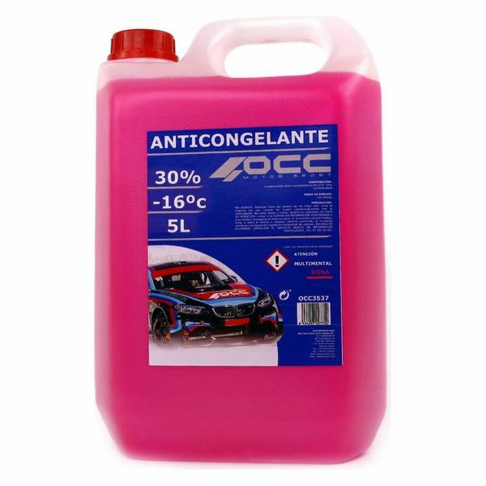 Occ Motorsport Anticongelante Rosa 30% -16ºC 5 Litros Occ Motorsport Anticongelante Rosa 30% -16ºC 5 Litros