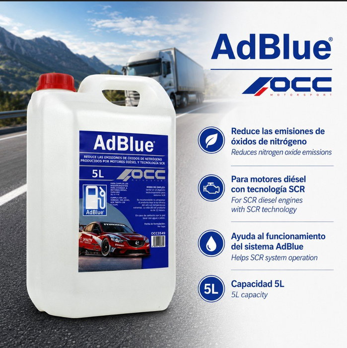 Occ Motorsport Aditivo AdBlue 5 Litros