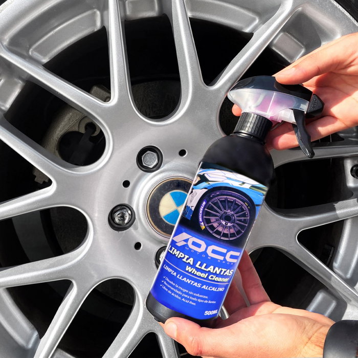 Occ Motorsport Limpia Llantas Alcalino Power One 500 ml