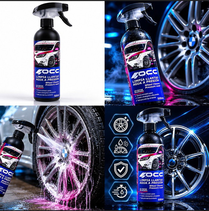 Occ Motorsport Limpia Llantas Sin Frotar 500 ml