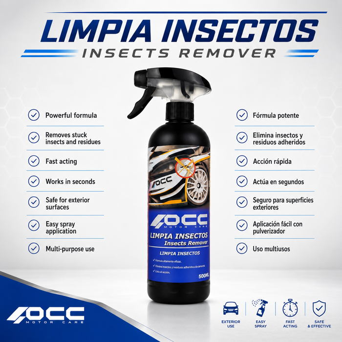 Occ Motorsport Limpia Insectos Coche 500 ml Occ Motorsport Limpia Insectos Coche 500 ml