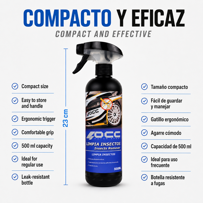Occ Motorsport Limpia Insectos Coche 500 ml Occ Motorsport Limpia Insectos Coche 500 ml