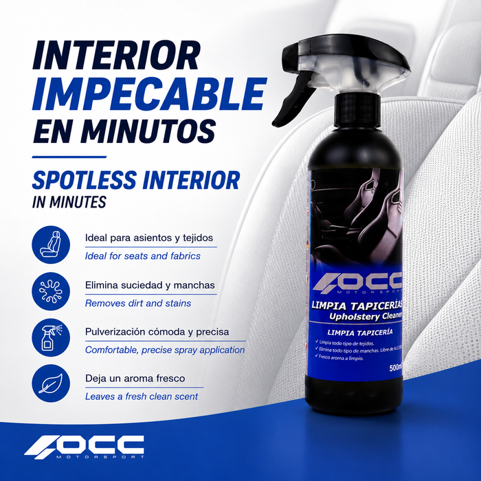 Occ Motorsport Limpiador de Tapicería de Coche 500 ml