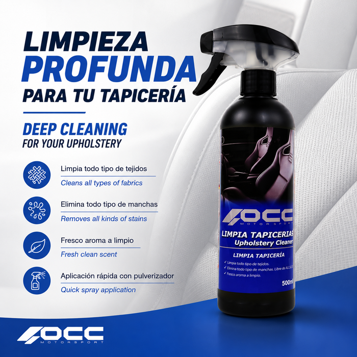 Occ Motorsport Limpiador de Tapicería de Coche 500 ml