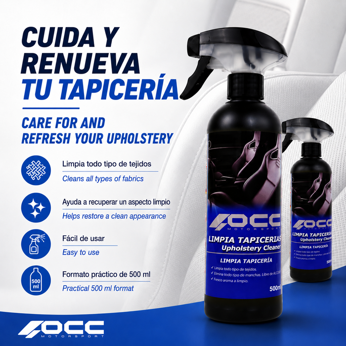 Occ Motorsport Limpiador de Tapicería de Coche 500 ml