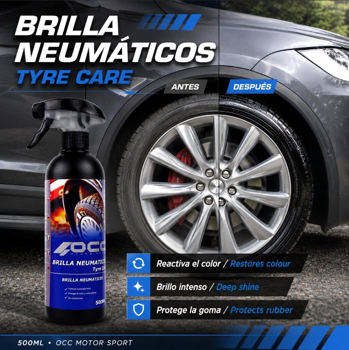 Occ Motorsport Abrillantador de Neumáticos 500 ml