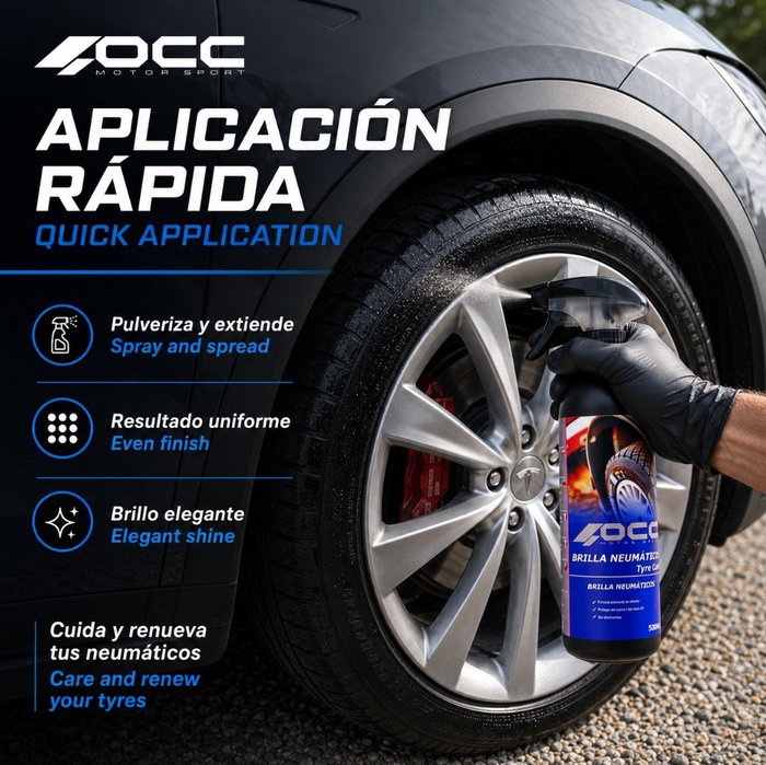 Occ Motorsport Abrillantador de Neumáticos 500 ml