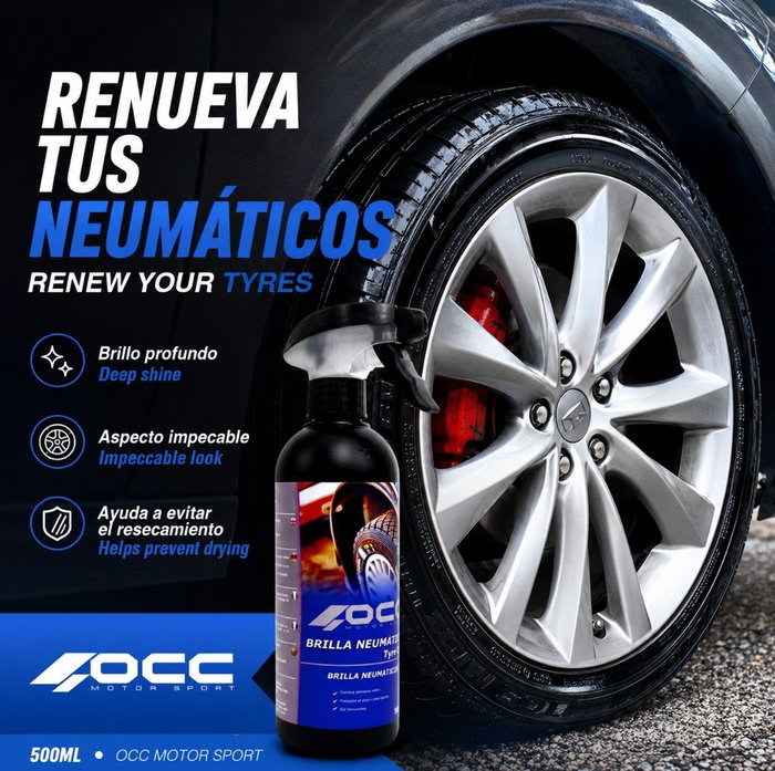 Occ Motorsport Abrillantador de Neumáticos 500 ml