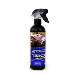 Occ Motorsport Descontaminante Ferrico para Coche OCC47092 - Elimina Partículas Metálicas en Pintura, Cristales y Llantas - 500 ml