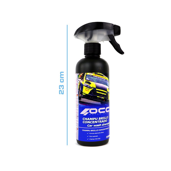 Occ Motorsport OCC47094 - Champú para Coche pH Neutro 500 mL - Limpia Suavidad y Conserva Brillado de Carrocería, Pintura y Superficies Tratadas