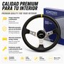 Occ Motorsport Volante Desplazado Mod. Track Piel Artificial Brazos Plata