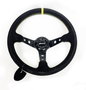 Occ Motorsport Volante Track Desplazado Piel Vuelta Brazos Negros