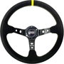 Occ Motorsport Volante Track Desplazado Piel Vuelta Brazos Negros