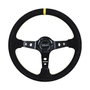 Occ Motorsport Volante Track Desplazado Piel Vuelta Brazos Negros