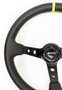 Occ Motorsport Volante Track Desplazado Piel Artificial Brazos Negros
